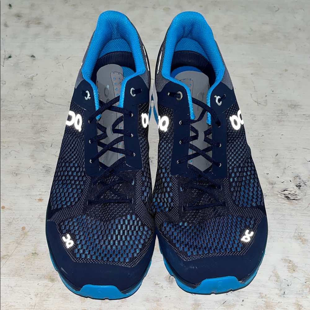 On Running Mens Cloudsurfer Mesh Midnight Malibu Trainers | size 12 - Picture 2 of 7